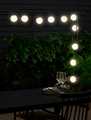 Lysslynge med 10 LED-pærer - Garden